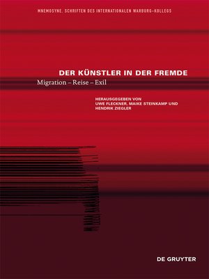 cover image of Der Künstler in der Fremde